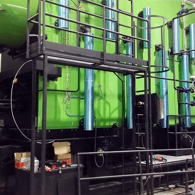 Caldera de vapor de biomasa